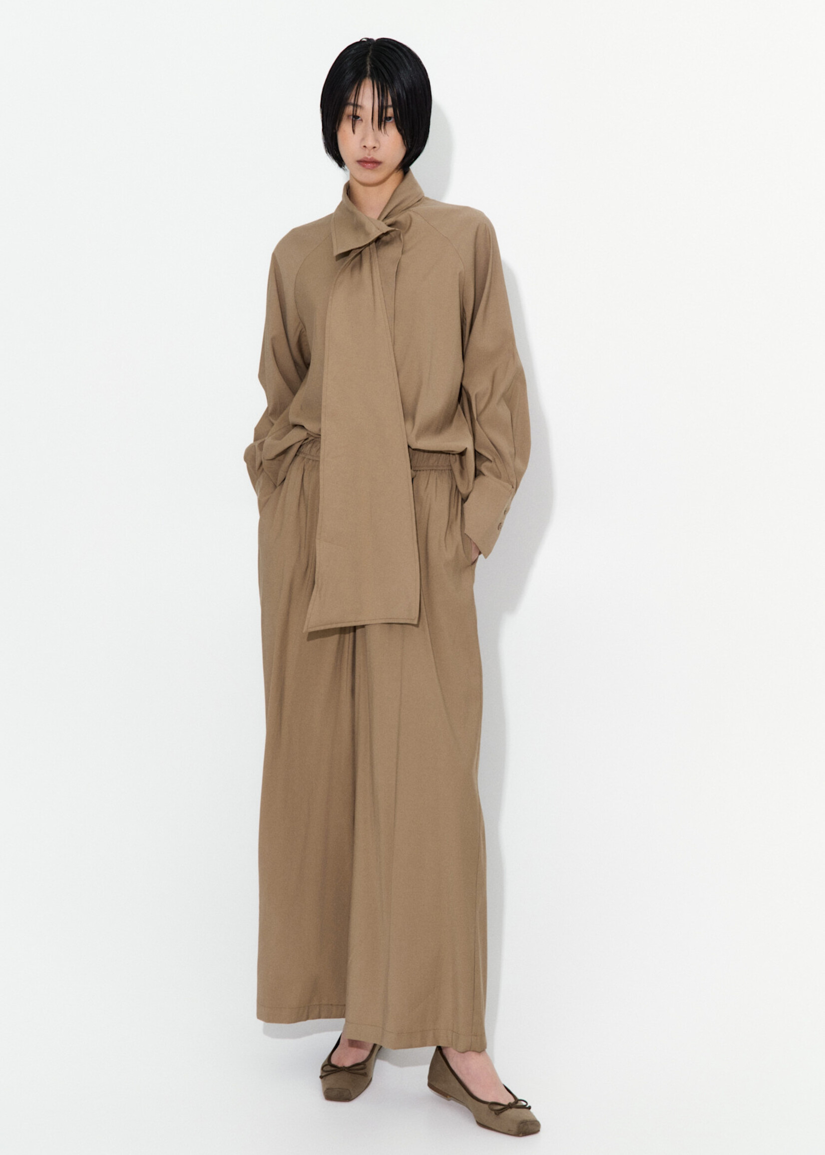 Blouse Alcmène camel