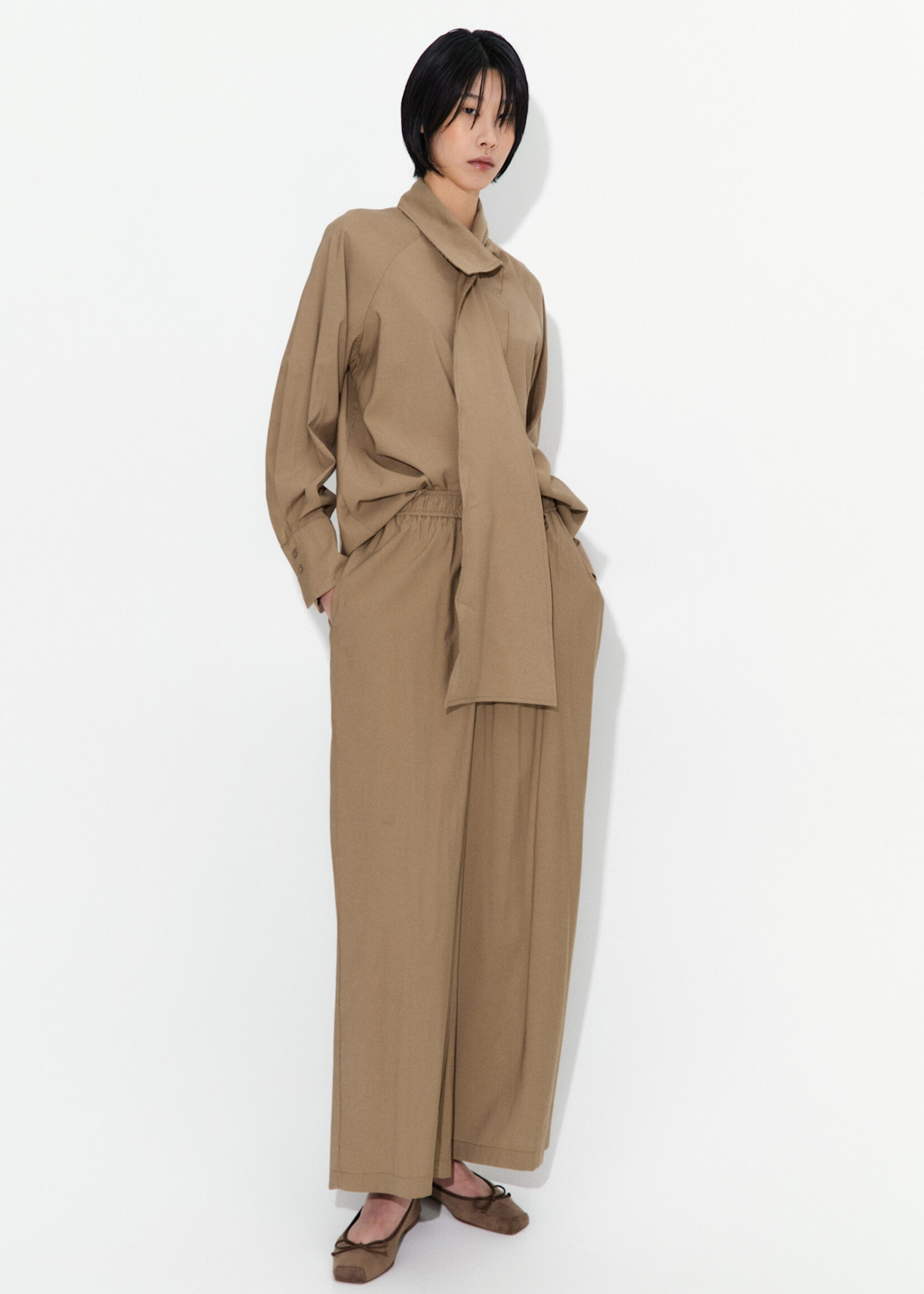 Blouse Alcmène camel