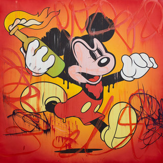 Dillon Boy Mad Mouse / Mickey Mouse Molotov Cherry Bomb Red