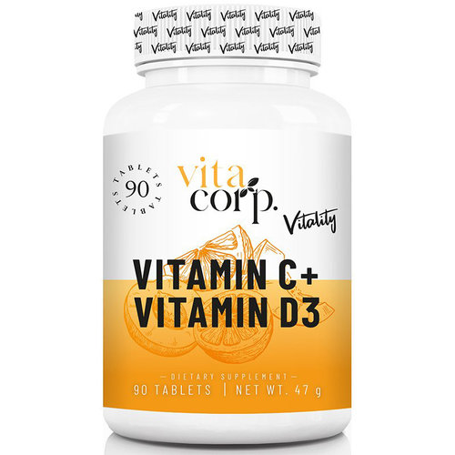 Vitacorp Vitality Vitamine C+D3 Vitacorp Vitality Vitamine C+D3