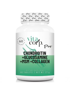 Vitacorp Plus Chondroïtine+Glucosamine+MSM+Collageen