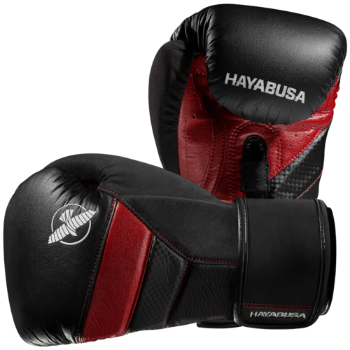 Hayabusa T3 Bokshandschoenen Zwart/Rood