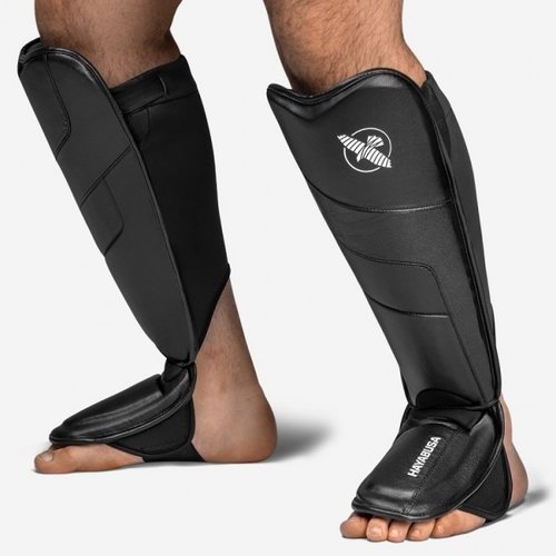 Hayabusa T3 MMA Hybride Scheenbeschermers Zwart Hayabusa T3 MMA Hybride Scheenbeschermers Zwart