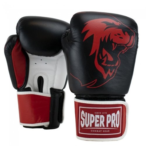 Super Pro Super Pro Warrior SE Bokshandschoenen Zwart/Rood/Wit