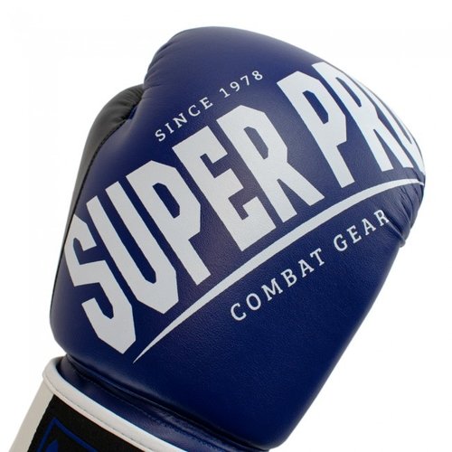 Super Pro Super Pro Rebel Bokshandschoenen Blauw/Zwart/Wit