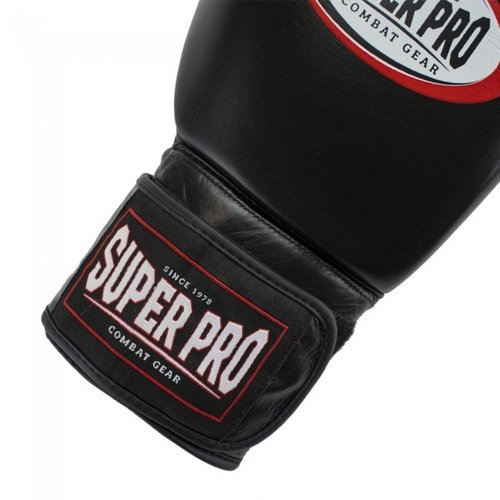 Super Pro Super Pro Thai-Pro Bokshandschoenen Zwart