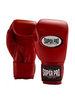 Super Pro Thai-Pro Bokshandschoenen Rood