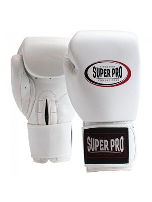 Super Pro Thai-Pro Bokshandschoenen Wit
