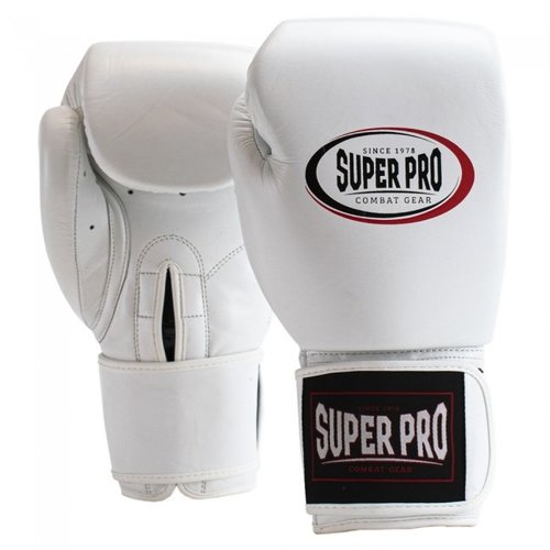 Super Pro Super Pro Thai-Pro Bokshandschoenen Wit