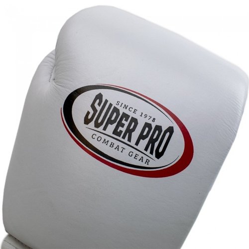 Super Pro Super Pro Thai-Pro Bokshandschoenen Wit