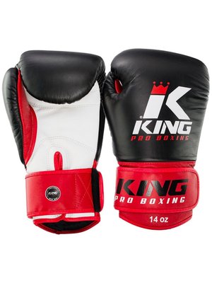 King Pro Boxing BG1 Zwart/Rood