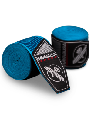 Hayabusa Perfect Stretch Bandages Blue Geo