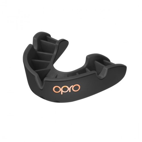 Opro Opro Bronze Self-Fit Mouthguard Zwart