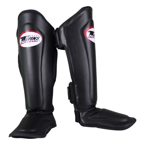 Twins Scheenbeschermers SGL-7 Zwart Twins Scheenbeschermers SGL-7 Zwart