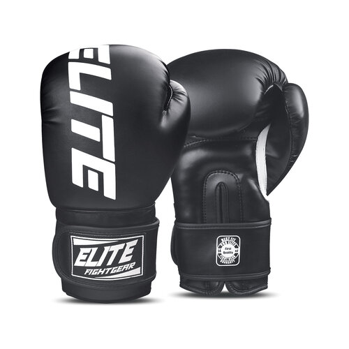 Elite Fightgear Elite Pro X-Beginners Bokshandschoenen Zwart