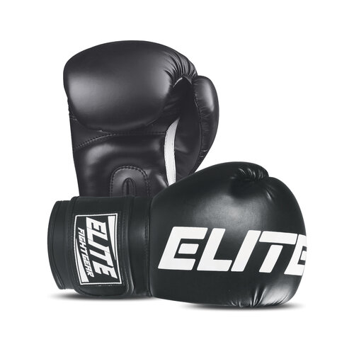 Elite Fightgear Elite Pro X-Beginners Bokshandschoenen Zwart
