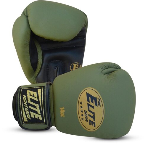 Elite Fightgear Elite Pro Thai Striker Bokshandschoenen Military