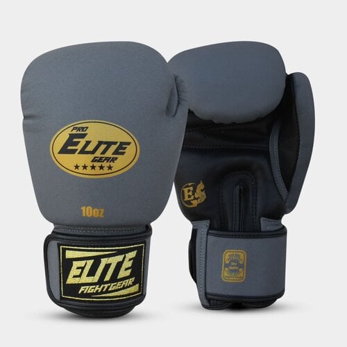 Elite Fightgear Elite Pro Thai Striker Bokshandschoenen Grijs