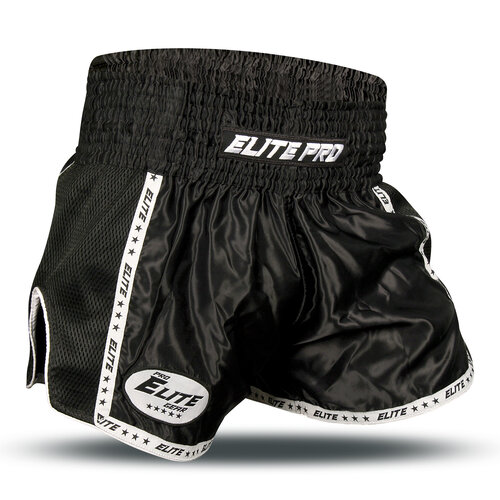 Elite Fightgear Thaiboksbroek Classic Zwart