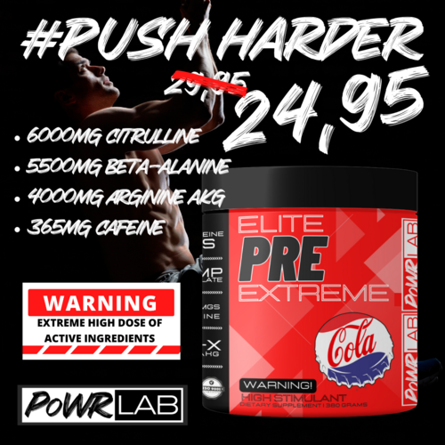 PoWR Lab  Elite Pre Extreme 380 gram