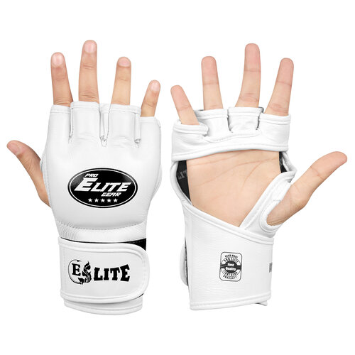 Elite Fightgear Elite Pro MMA Pro Handschoenen Wit