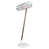 Heatscope Free Statief wit met hout Heatscope Free Statief wit met hout