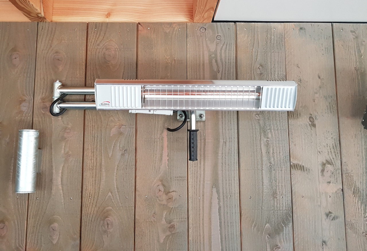 Burda Term2000 IP67 1650W blank aluminum