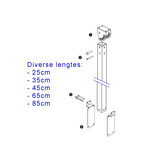 Bromic plafondsteun gasheater Bromic plafondsteun gasheater