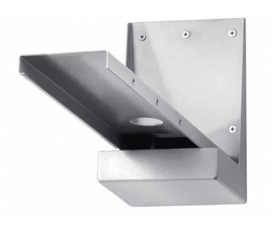 Heatstrip Haakse montagebeugel Heatstrip Elegance wit