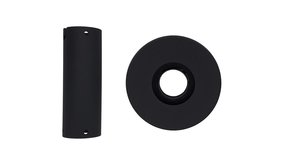 Bromic Eclipse 200mm straight ceiling pole Bromic Eclipse 200mm straight ceiling pole
