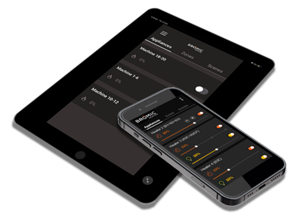 - Bromic Affinity Smart-Heat-Control Dimmer 2-kanaals