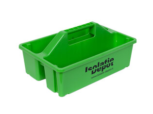 Gereedschapbakje, 38 x 26 x 16 cm (lxbxh), groen