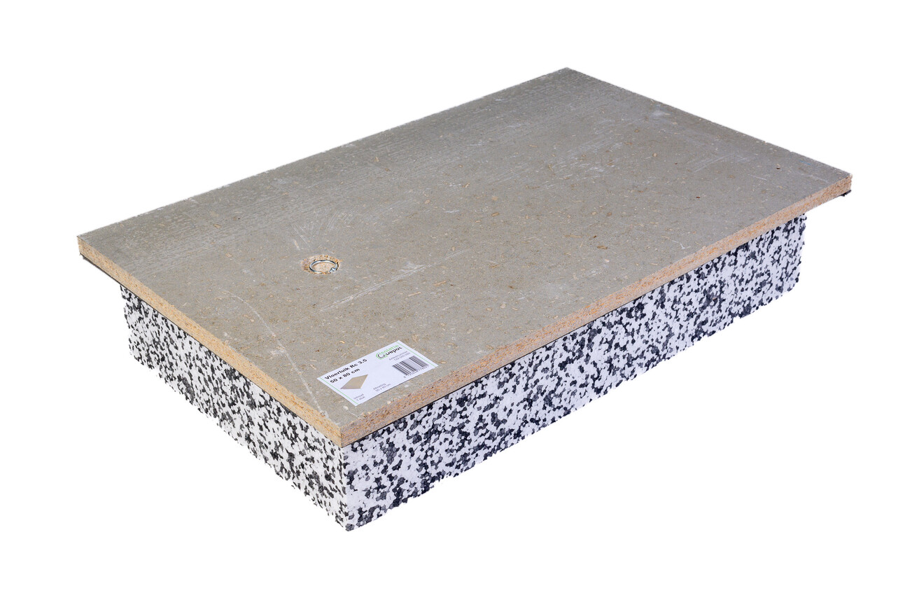 Vloerluik 50 x 80 cm, dikte 22 mm met 140 mm EPS Rc 3,5 Isolatie Depot Vloerluik 50 x 80 cm, dikte 22 mm met 140 mm EPS Rc 3,5