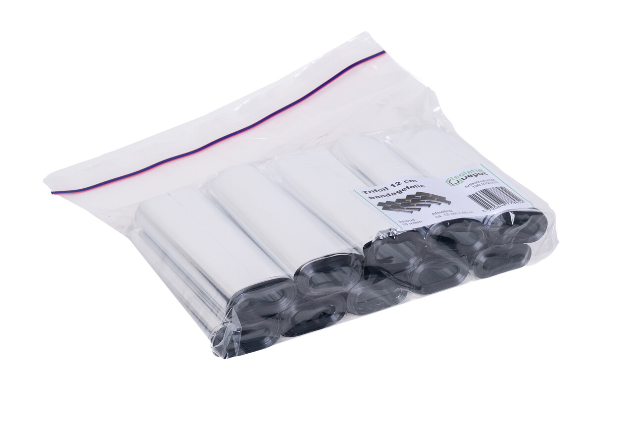 Bandagefolie 12 cm breed - rol 50 meter Trifoil Bandagefolie 12 cm breed - rol 50 meter