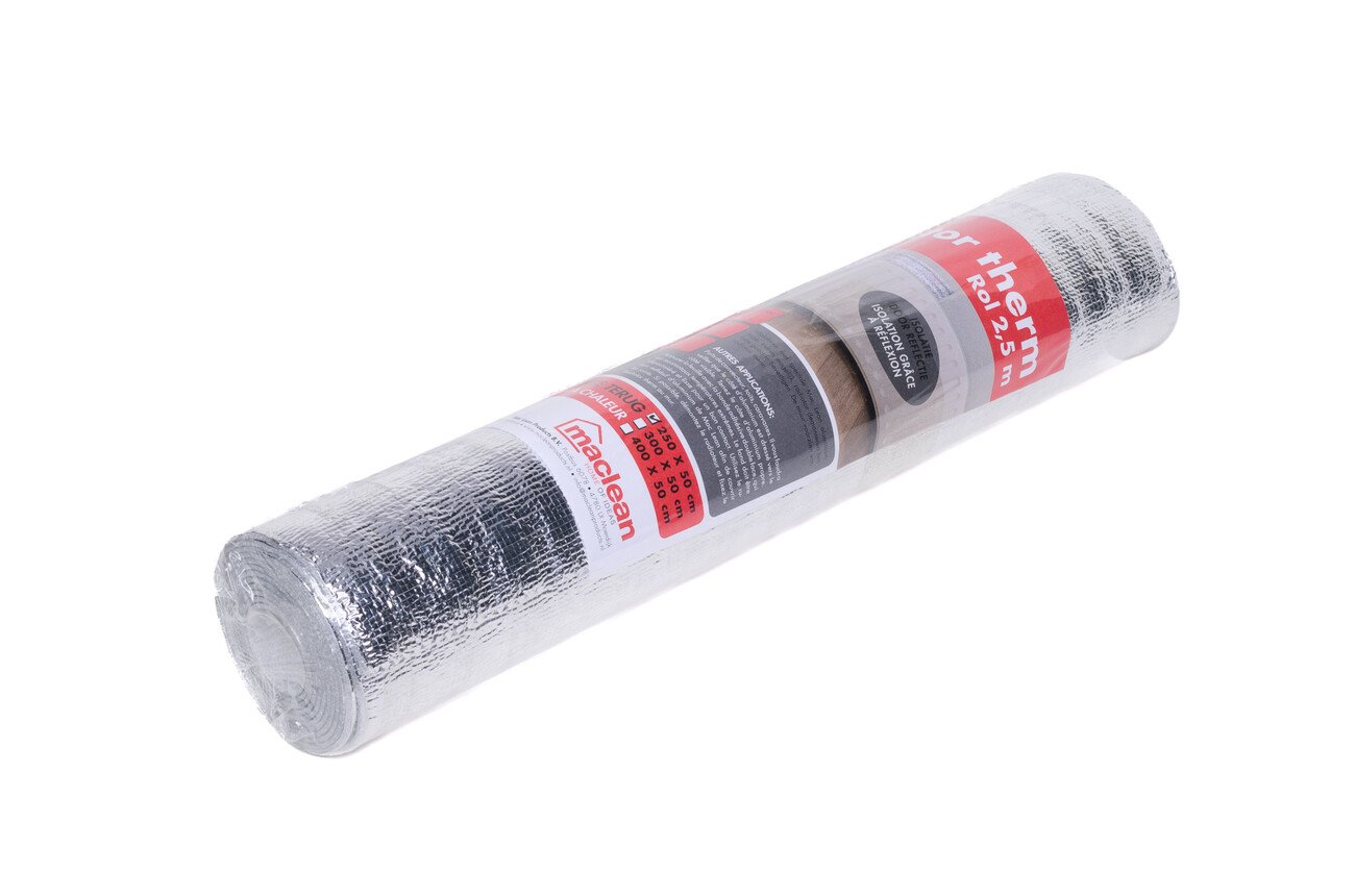 Radiatorfolie foam 50 cm x 2,5 m1, rol Maclean Radiatorfolie foam 50 cm x 2,5 m1, rol
