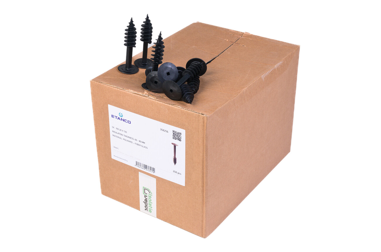 Isolatie Depot Isolatiefolie wokkelplug 130 mm tbv EPS