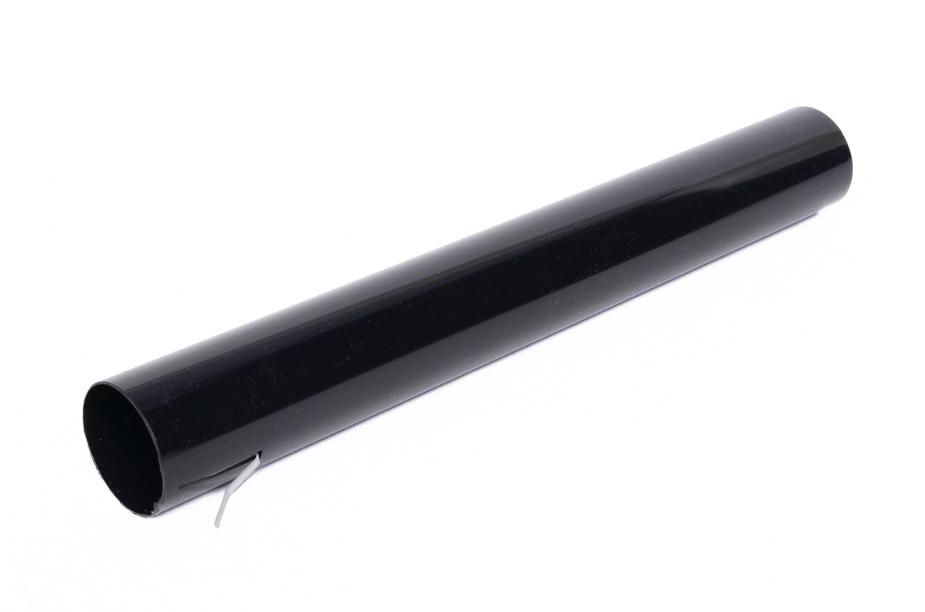 Tilmar Renovatie ventilatiekoker set buis en rooster rond 11 cm, zwart