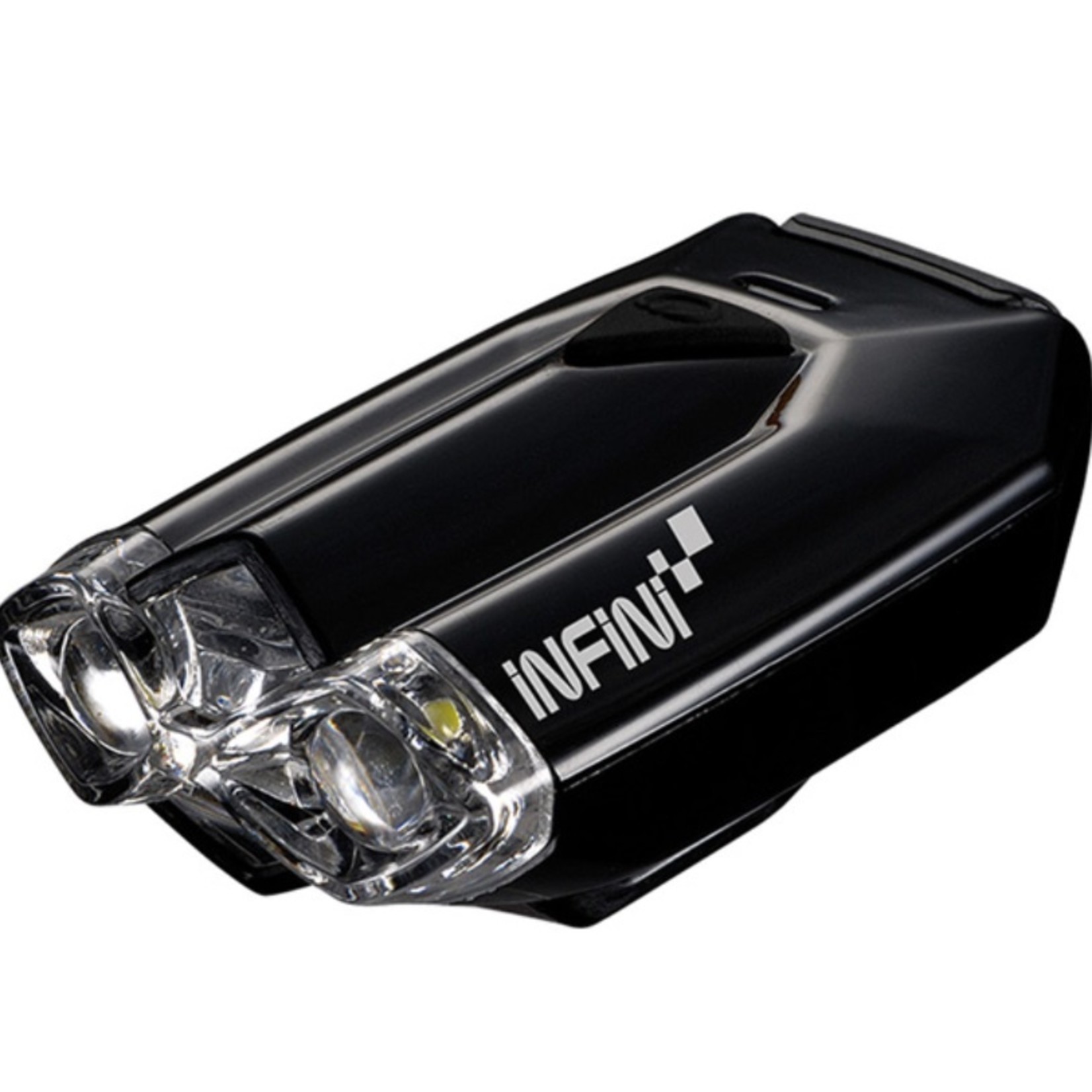 Infini Lava super bright micro USB front light with QR bracket black