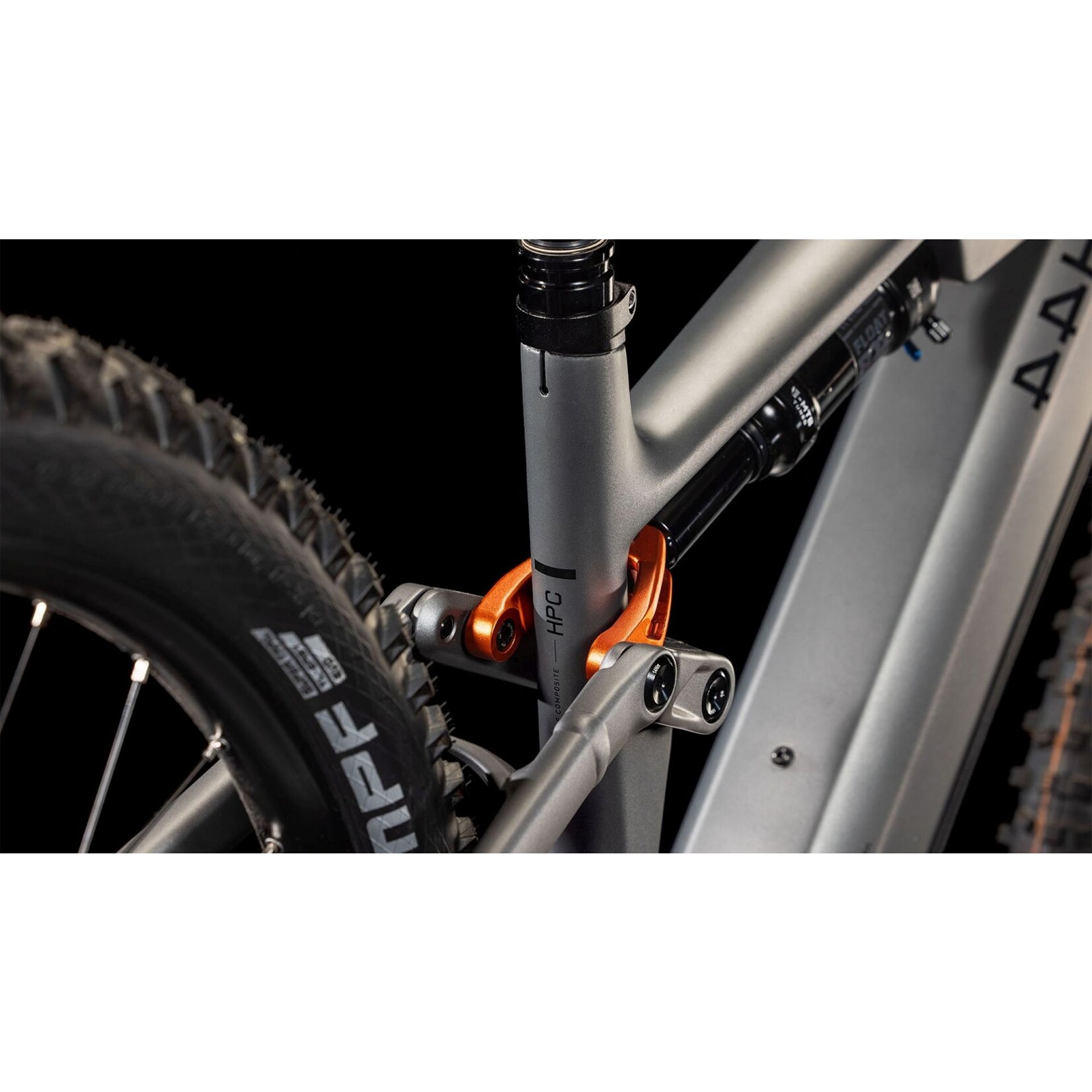 CUBE CUBE STEREO HYBRID ONE44  HPC SLX 800 SLABGREY/ORANGE 2025 M