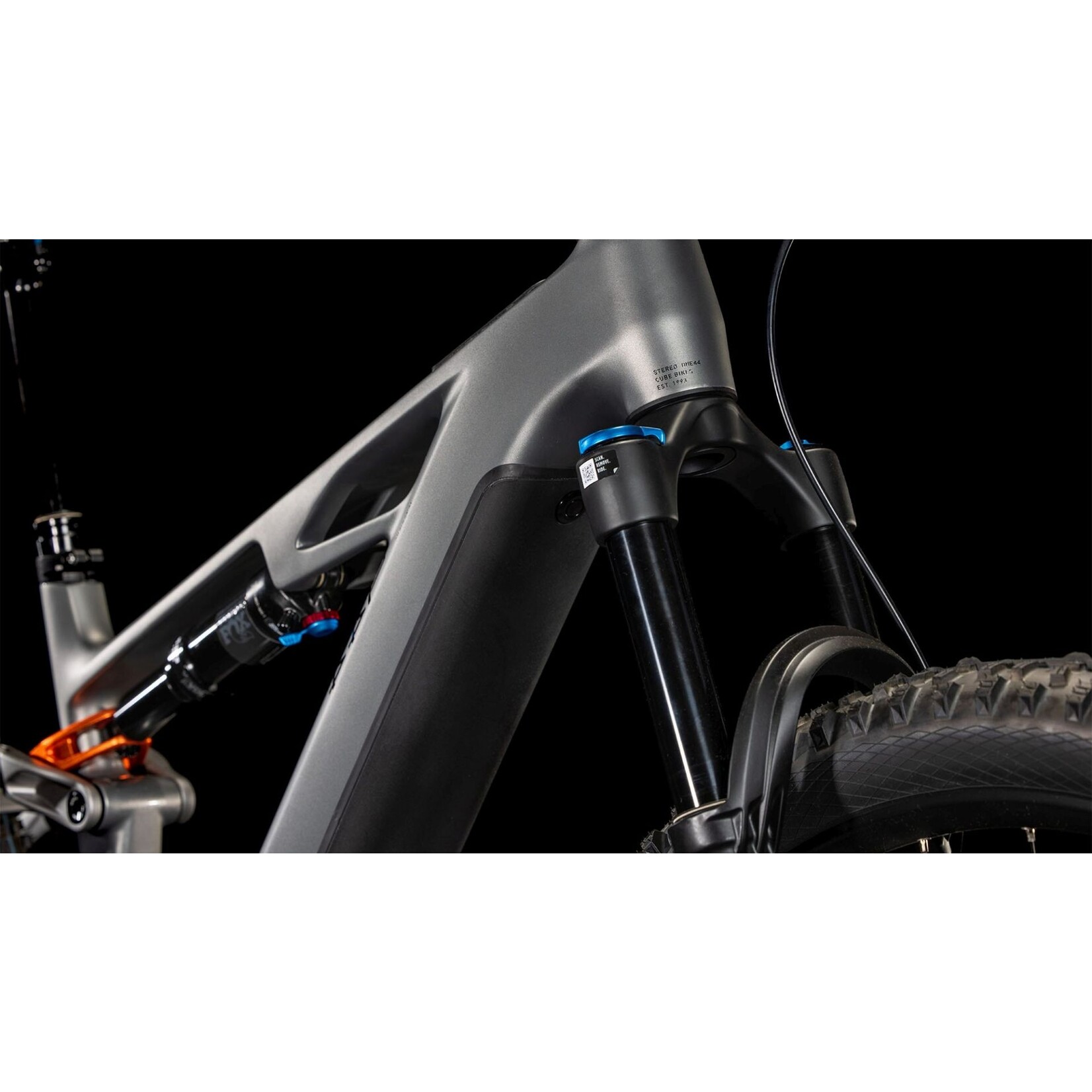CUBE CUBE STEREO HYBRID ONE44  HPC SLX 800 SLABGREY/ORANGE 2025 M