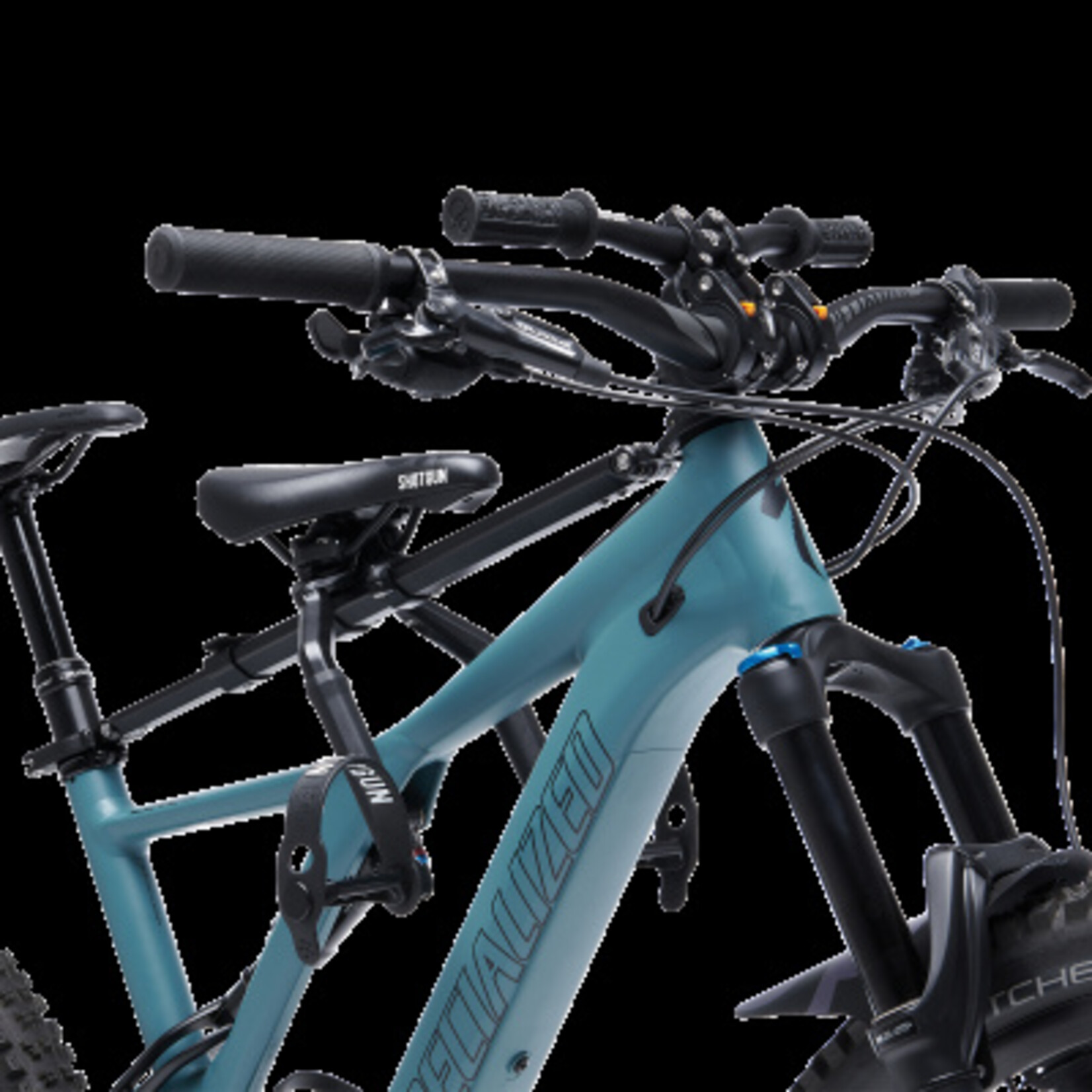 Shotgun Shotgun Pro Child Seat + Bar Combo Pack