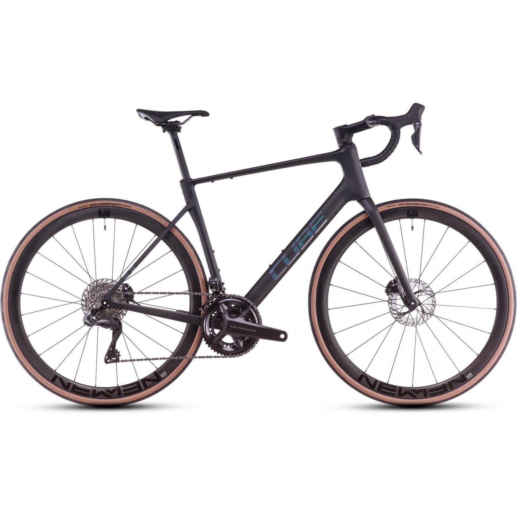 CUBE CUBE ATTAIN C:62 SLT CARBON/RAINBOW 53CM