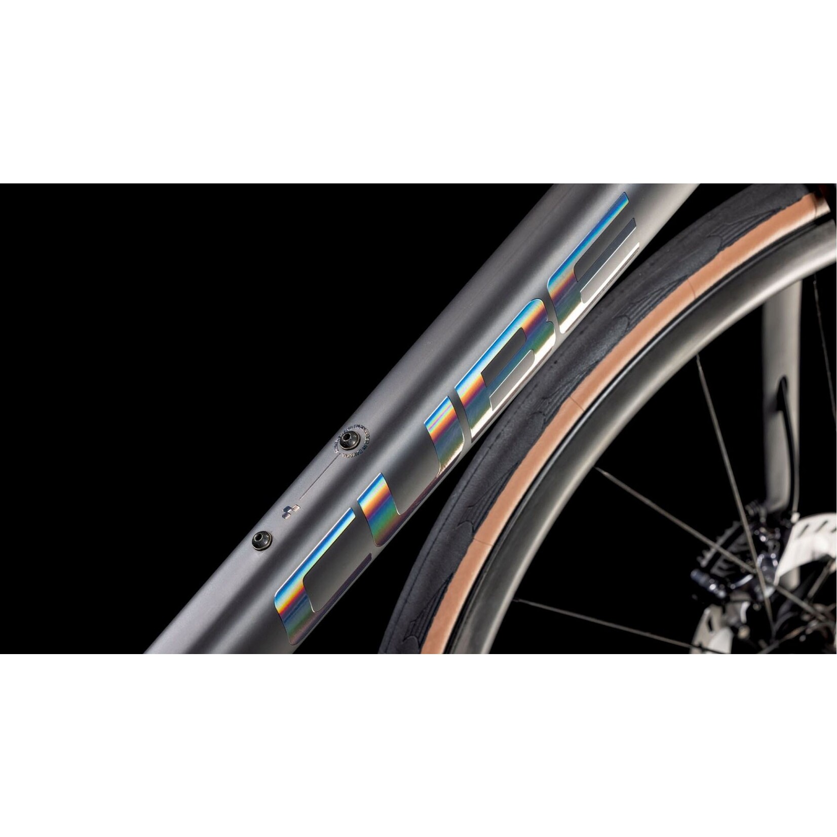 CUBE CUBE ATTAIN C:62 SLT CARBON/RAINBOW 53CM