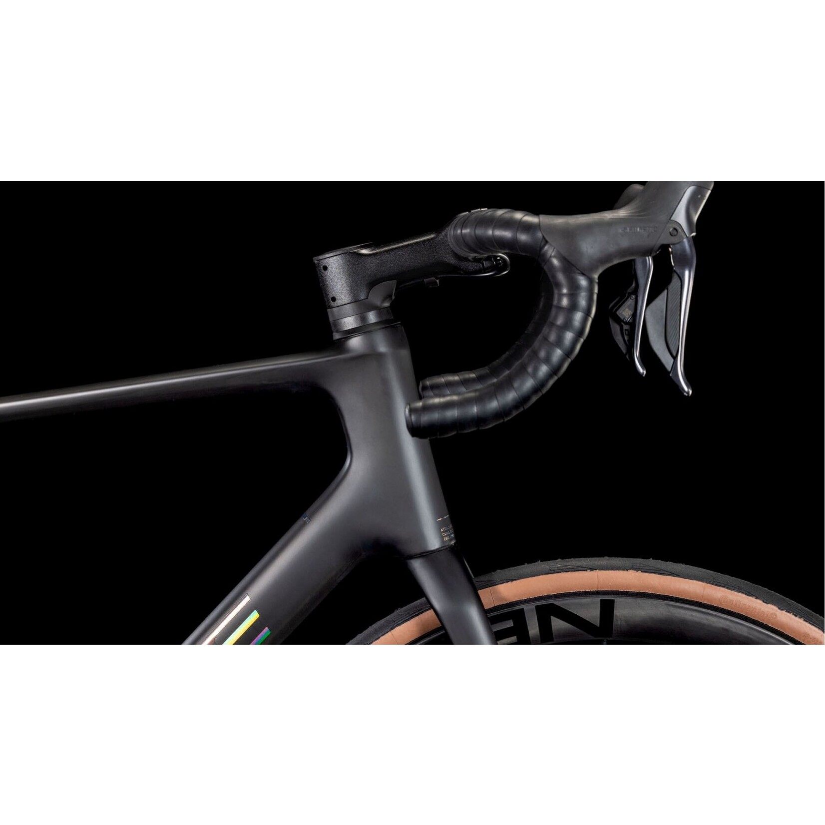 CUBE CUBE ATTAIN C:62 SLT CARBON/RAINBOW 53CM