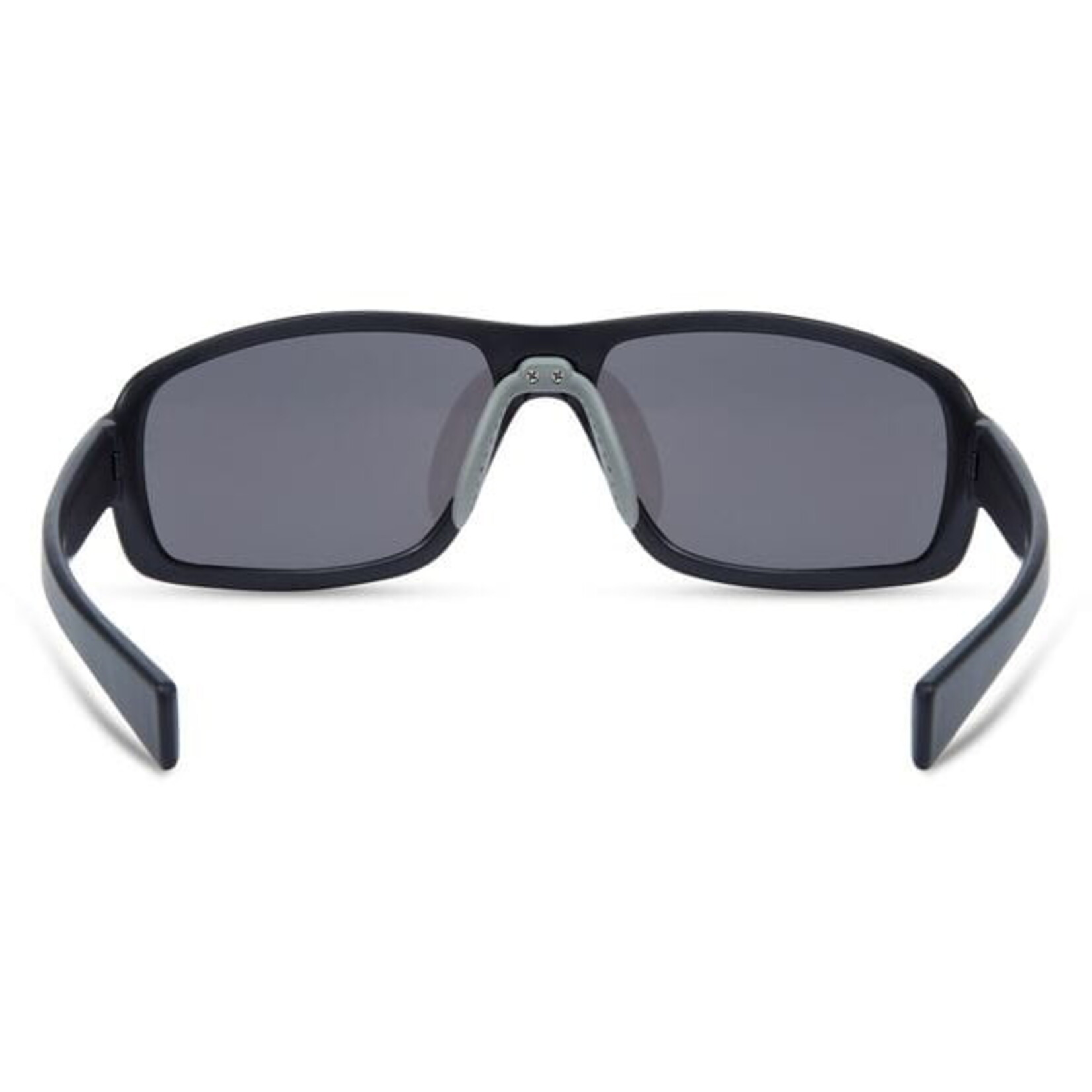 Madison Target Sunglasses - matt black / silver mirror