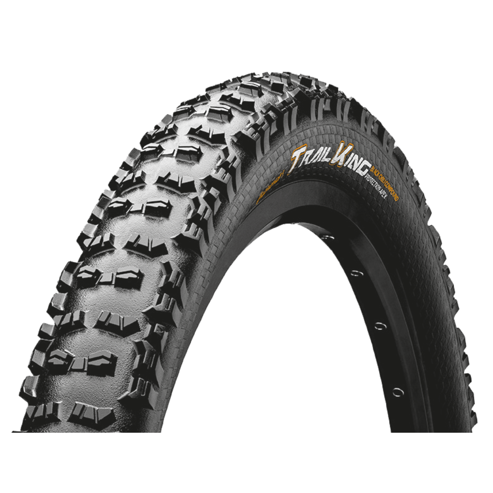Continental CONTINENTAL TRAIL KING PROTECTION APEX TYRE - FOLDABLE BLACKCHILI COMPOUND: BLACK/BLACK 29 X 2.40