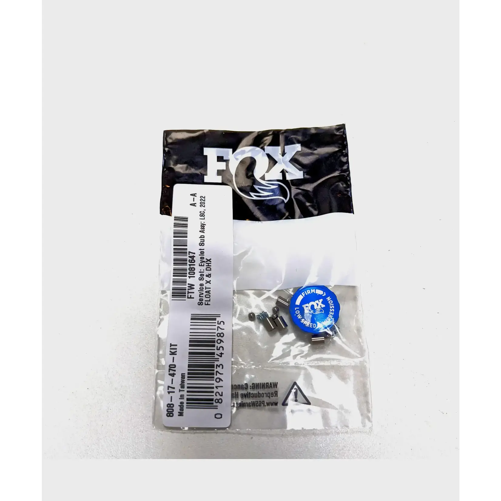 Fox Shock Float X & DHX LSC Eyelet Assembly 2022