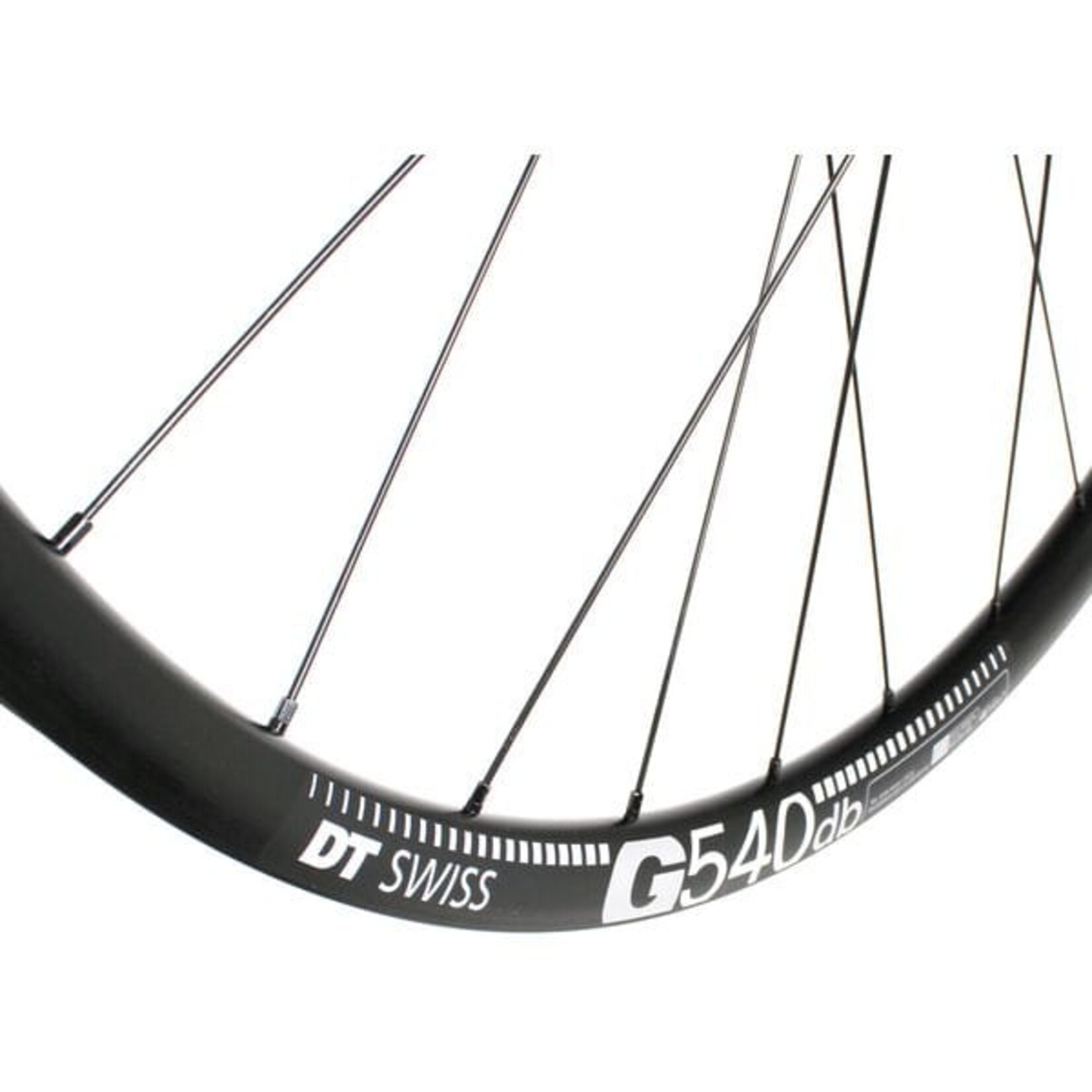 Gravel Rear Wheel DT 370 CL Hub G 540 Rim TLR black 700c
