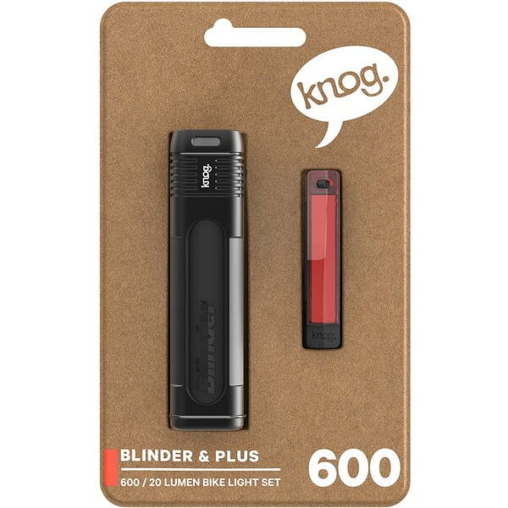 Knog Knog Blinder Pro 600 Front Light + Plus Rear Light