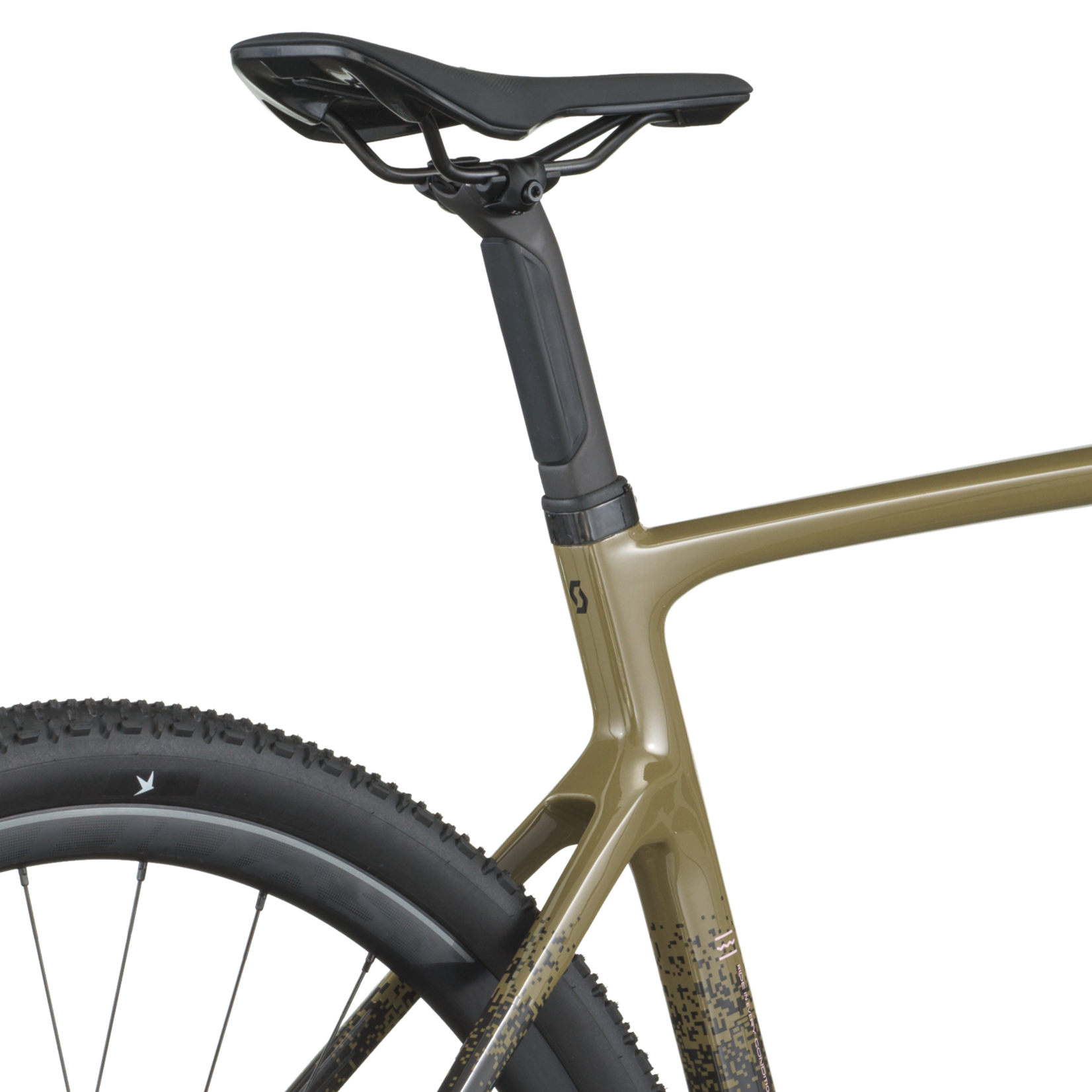 Scott 2026 Scott Addict Gravel 40 - KAKI GREEN/CARBON BLACK